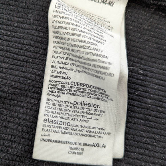 UNDER Armour black zipped sweatshirt men's size Small - Picture 7 of 8